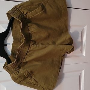 a new day olive lightweight shorts